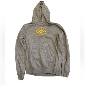 💜 Men's/Unisex Just Like Hero 2020 Gray Hoodie - Size Small